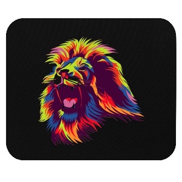 Discover Lion Colorful Mouse Pads