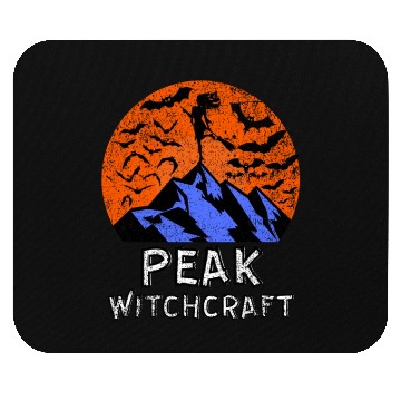 Discover Peak Witchcraft, Mountain Witch Mouse Pads
