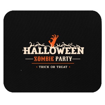 Discover Zombie Party Mouse Pads