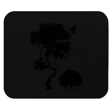 Discover Forest, Tree birds, Nature, Men's Graphic, Trees Mouse Pads