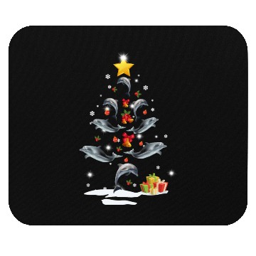 Discover Giraffe Christmas Tree Giraffe Xmas Funny Gift Mouse Pads