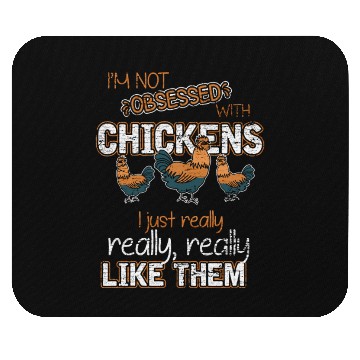 Discover Farmer Farm Animal Chicken Mouse Pads
