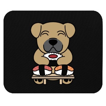 Discover Sushi Lover Shar Pei Mouse Pads