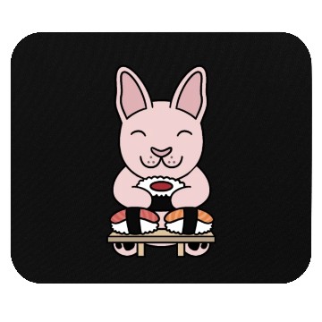 Discover Sushi Lover Sphynx Cat Mouse Pads