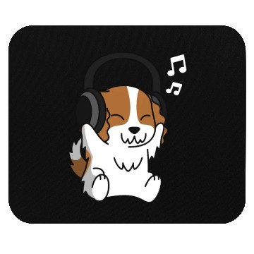 Discover Music Lover Cavalier King Charles Spaniel Mouse Pads