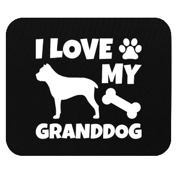 Discover I Love My Granddog Cane Corso Mouse Pads