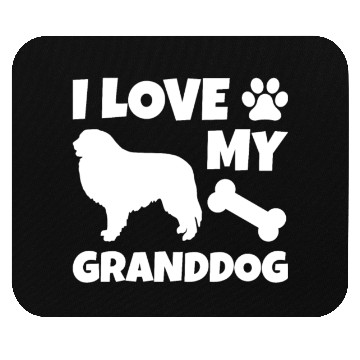 Discover I Love My Granddog Great Pyrenees Mouse Pads