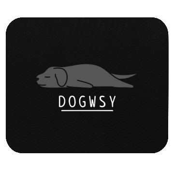 Discover Dogwsy Lazy Great Dane Mouse Pads