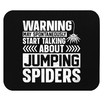 Discover Pet Collections Lifestyle Exotic Jumping Spiders Mouse Pads