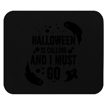 Discover Halloween is calling Mouse Pads