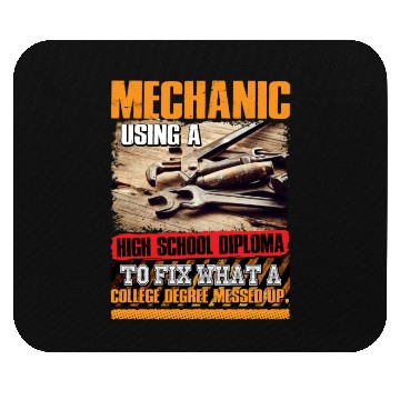 Discover Mechanic Using A High School Diploma To Fix Mouse Pads