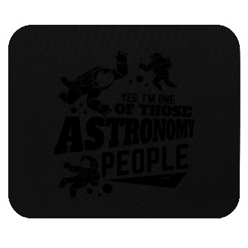 Discover Astronaut in space Mouse Pads