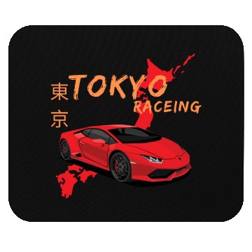 Discover Tokyo Racing Mouse Pads