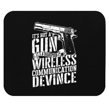 Discover it's not a gun It’s a high speed wireless Mouse Pads