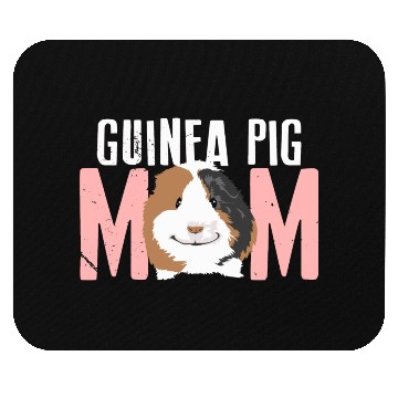 Discover Sweet Guinea Pig Mom For Pet Owner Mouse Pads