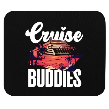 Discover Cruise Ship Vacation Friends Girl Mouse Pads