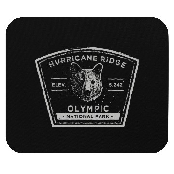 Discover Hurricane Ridge Olympic National Park Mouse Pads