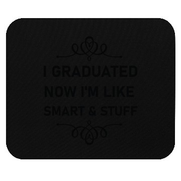 Discover Funny College High School Graduation Gift Senior Mouse Pads