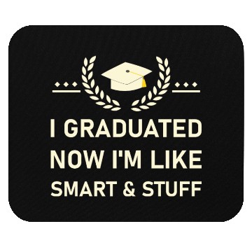 Discover Funny College High School Graduation Gift Senior Mouse Pads
