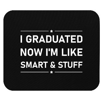 Discover Funny College High School Graduation Gift Senior Mouse Pads