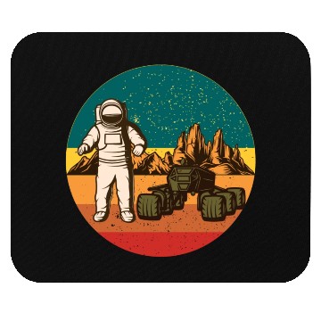 Discover Astronaut on Mars Mouse Pads