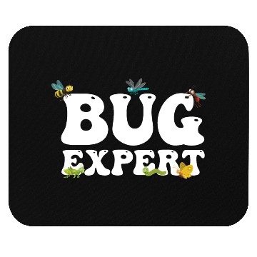 Discover Bug Expert Entomology Insect Catching Groovy Mouse Pads