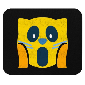 Discover Cute cat pranked Mouse Pads