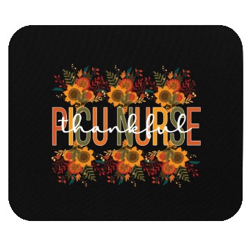 Discover PICU Nurse Thanksgiving Pediatric ICU Nurses Mouse Pads