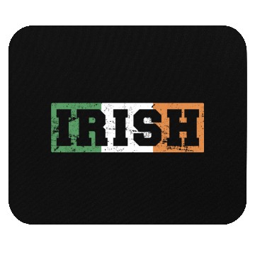 Discover Vintage Ireland Flag St. Patrick's Day Mouse Pads