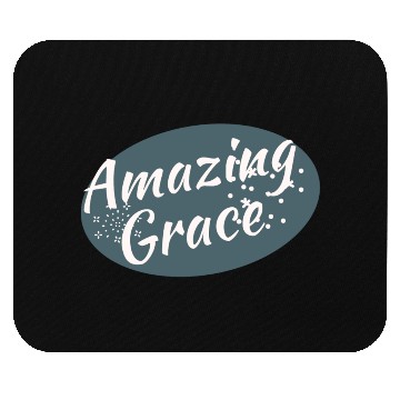 Discover Amazing Grace Christian design Mouse Pads