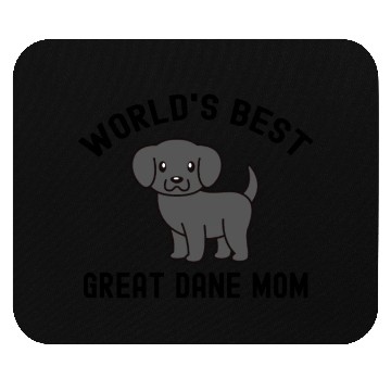 Discover World's Best Great Dane Mom Mouse Pads