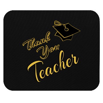 Discover Thank You Teacher Mouse Pads