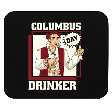 Discover Columbus Day 1492 Mouse Pads