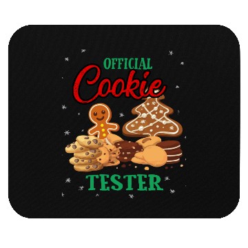 Discover Official Cookie Taster Christmas Cute Holiday Mouse Pads