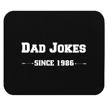 Discover Dad Jokes since 1986 Mouse Pads