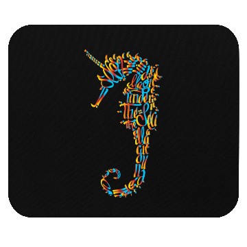 Discover Unicorn Seahorse Mouse Pads