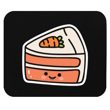 Discover Carrot Cake Sweet Carrot Cake Mouse Pads
