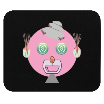 Discover robot sail Mouse Pads