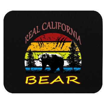 Discover California BEAR Mouse Pads