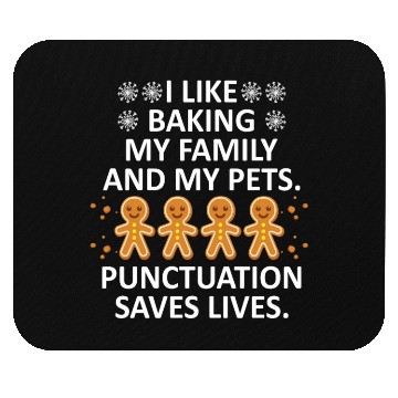 Discover Punctuation Save Lives Funny English Teacher Mouse Pads