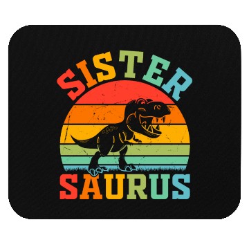 Discover Sistersaurus Sister Dinosaur Sister Saurus Sister Mouse Pads