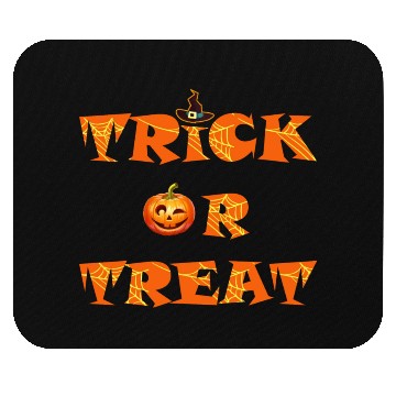 Discover Halloween Trick or treat Mouse Pads