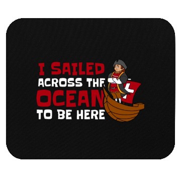 Discover Columbus Day 1492 Mouse Pads
