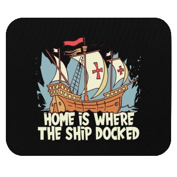 Discover Columbus Day 1492 Mouse Pads