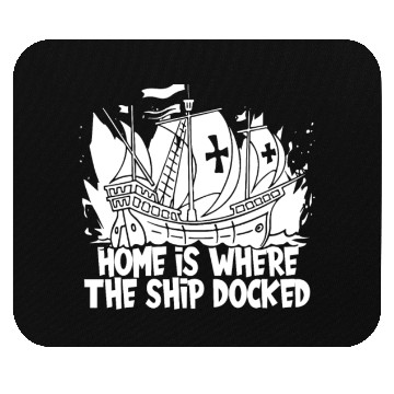 Discover Columbus Day 1492 Mouse Pads