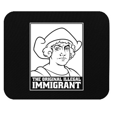 Discover Columbus Day 1492 Mouse Pads
