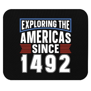 Discover Columbus Day 1492 Mouse Pads