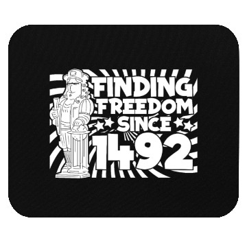 Discover Columbus Day 1492 Mouse Pads