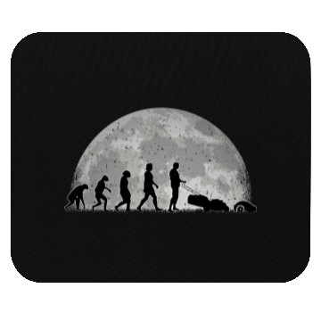 Discover Robotic Lawnmower Evolution Moon Mouse Pads