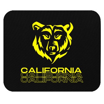 Discover California bear Mouse Pads